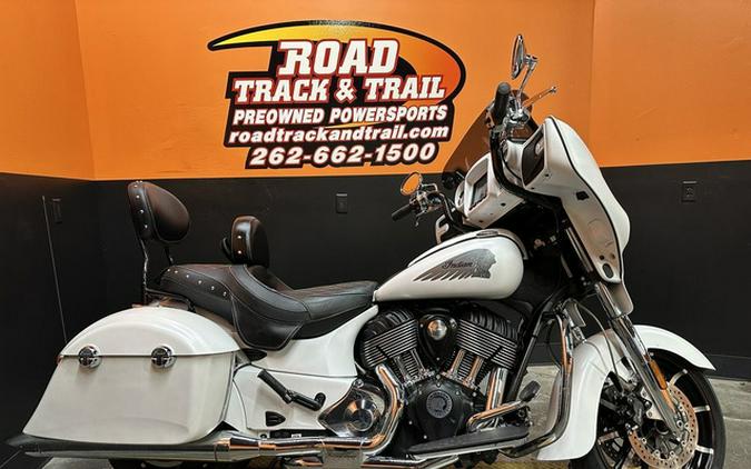 2018 Indian Chieftain Limited ABS White Smoke