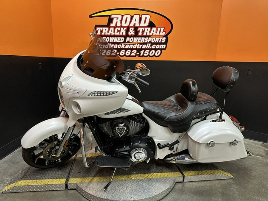 2018 Indian Chieftain Limited ABS White Smoke