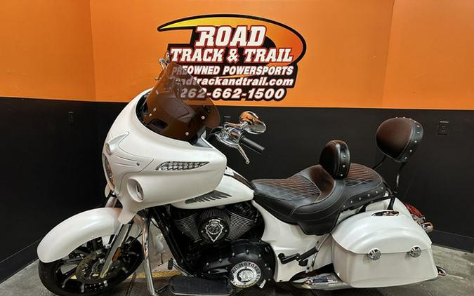 2018 Indian Chieftain Limited ABS White Smoke