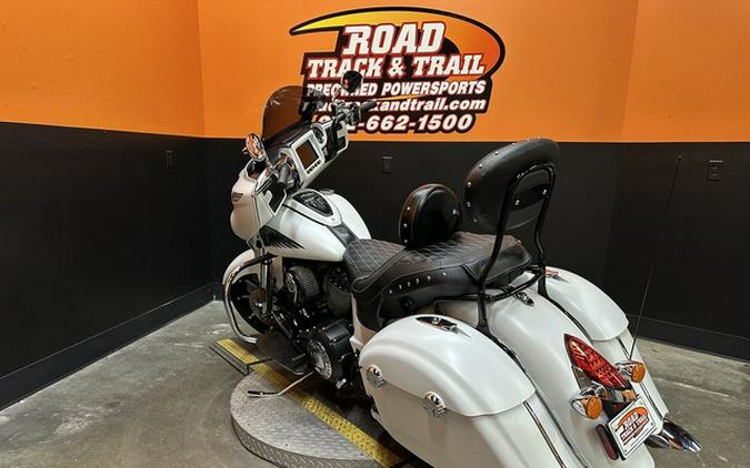 2018 Indian Chieftain Limited ABS White Smoke