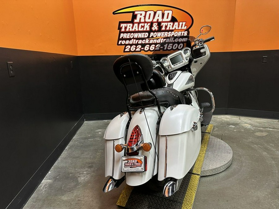 2018 Indian Chieftain Limited ABS White Smoke