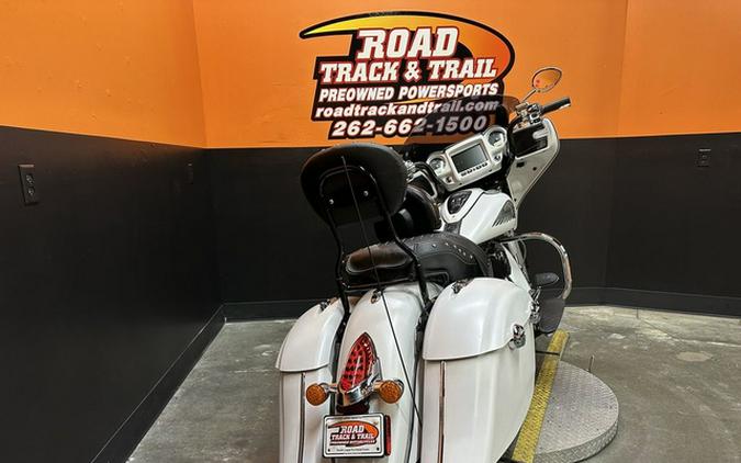 2018 Indian Chieftain Limited ABS White Smoke