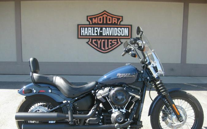 2019 Harley-Davidson Street Bob Billiard Blue