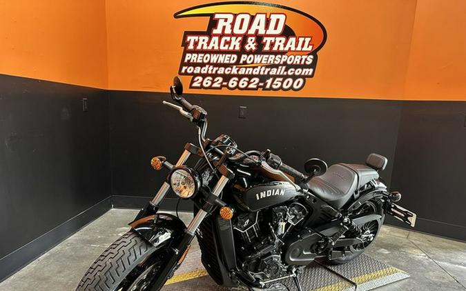 2021 Indian Scout Bobber Sixty Thunder Black