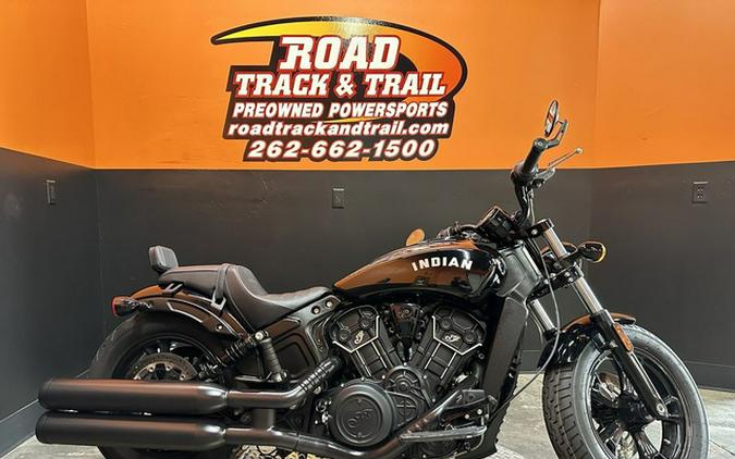2021 Indian Scout Bobber Sixty Thunder Black