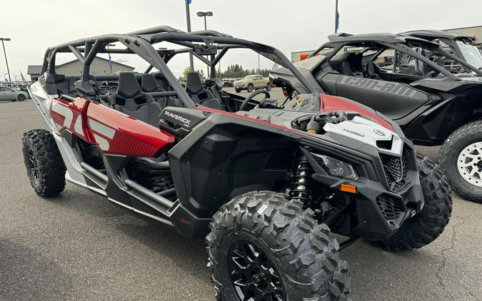 2024 Can-Am® Maverick X3 MAX DS Turbo Fiery Red & Hyper Silver