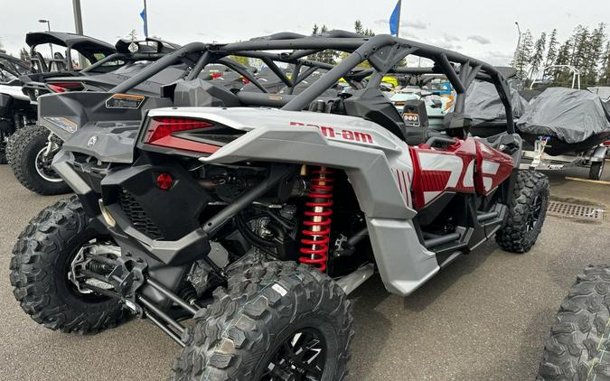 2024 Can-Am® Maverick X3 MAX DS Turbo Fiery Red & Hyper Silver