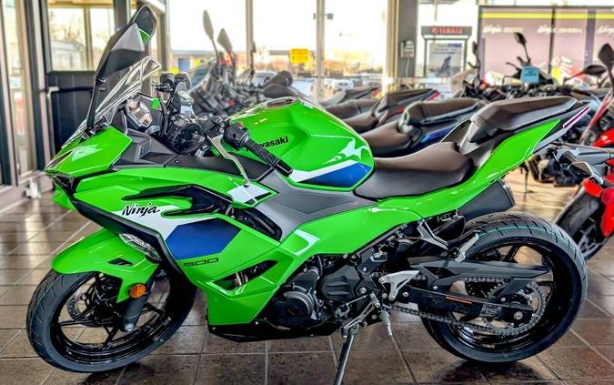 2026 Kawasaki NINJA 500 Lime Green