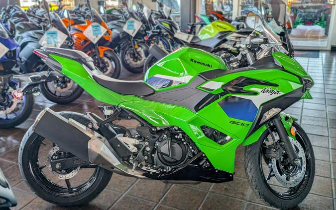 2026 Kawasaki NINJA 500 Lime Green