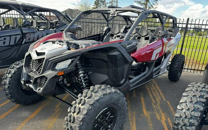 2024 Can-Am® Maverick X3 MAX RS Turbo RR Fiery Red & Hyper Silver