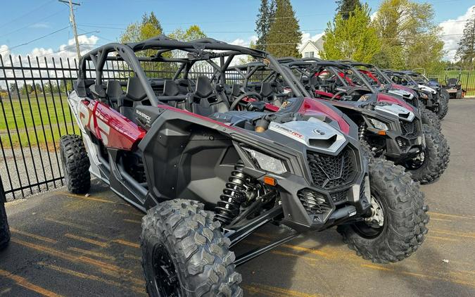 2024 Can-Am® Maverick X3 MAX RS Turbo RR Fiery Red & Hyper Silver