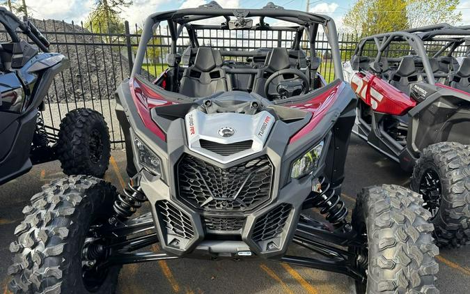 2024 Can-Am® Maverick X3 MAX RS Turbo RR Fiery Red & Hyper Silver