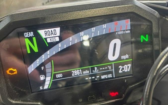 2024 Kawasaki Ninja ZX-6R Metallic Flat Spark Black/Ebony