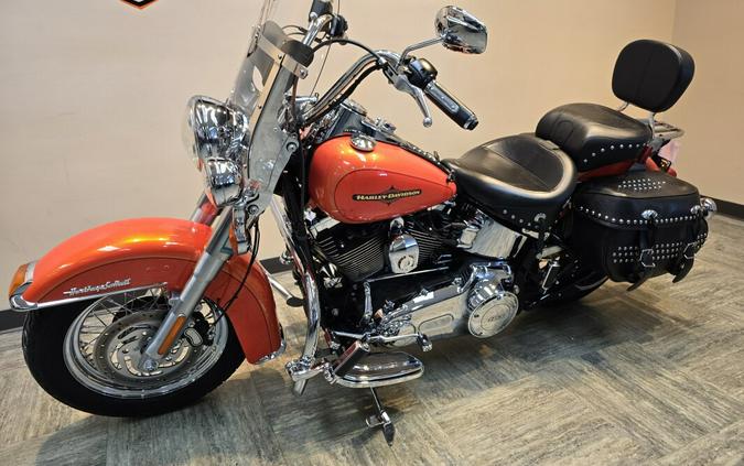 2012 Harley-Davidson® Heritage Softail Classic 103 Tequila Sunrise with Pale Gold Leaf FLSTC