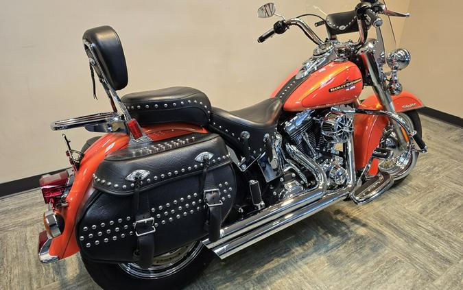 2012 Harley-Davidson® Heritage Softail Classic 103 Tequila Sunrise with Pale Gold Leaf FLSTC