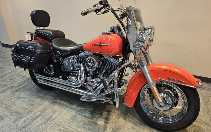 2012 Harley-Davidson® Heritage Softail Classic 103 Tequila Sunrise with Pale Gold Leaf FLSTC