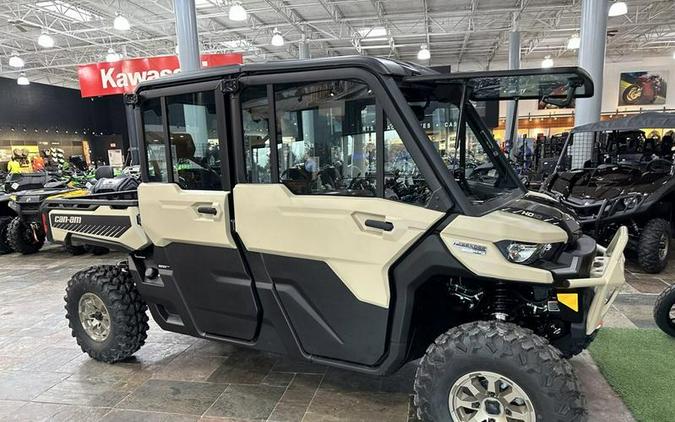 2024 Can-Am® Defender MAX Limited HD10 Desert Tan & Timeless Black