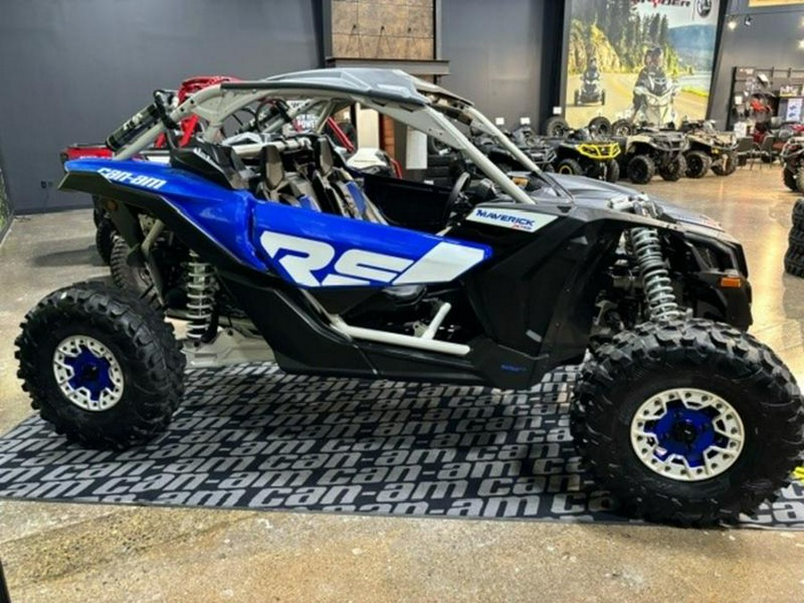 2023 Can-Am® Maverick X3 X rs Turbo RR Intense Blue / Carbon Black / Chalk Grey