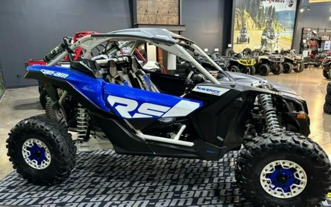 2023 Can-Am® Maverick X3 X rs Turbo RR Intense Blue / Carbon Black / Chalk Grey