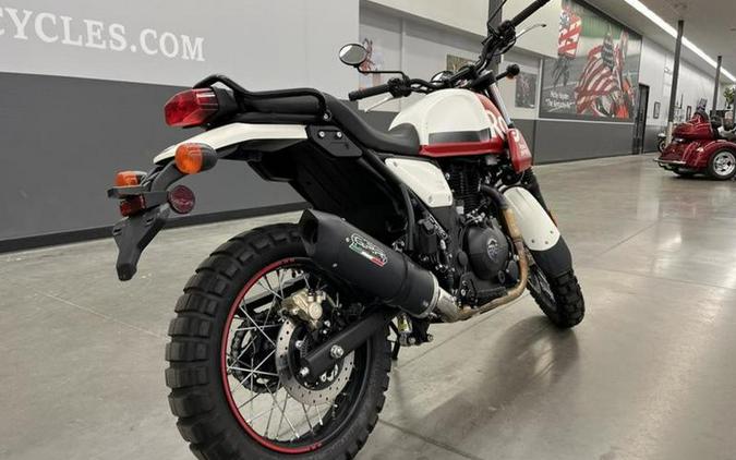 2023 Royal Enfield Scram 411 Graphite Red