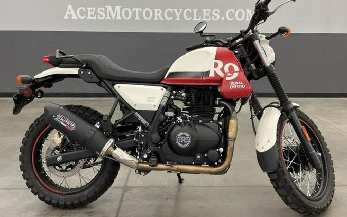 2023 Royal Enfield Scram 411 Graphite Red