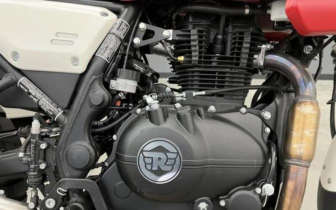 2023 Royal Enfield Scram 411 Graphite Red