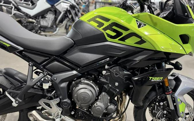 2025 Triumph Tiger Sport 660 Roulette Green