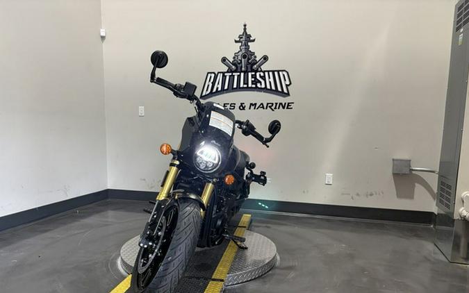 2026 Indian 101 Scout Black Crystal With Super Graphite