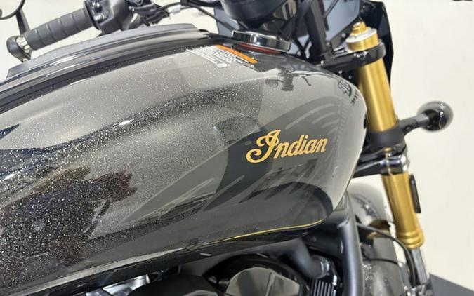 2026 Indian 101 Scout Black Crystal With Super Graphite