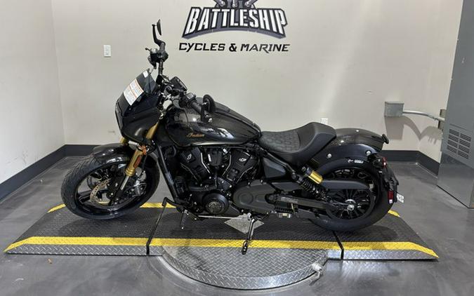 2026 Indian 101 Scout Black Crystal With Super Graphite