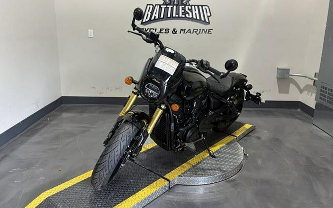 2026 Indian 101 Scout Black Crystal With Super Graphite