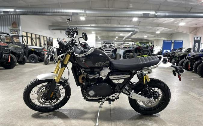 2024 Triumph Scrambler 1200 XE Phantom Black / Storm Grey