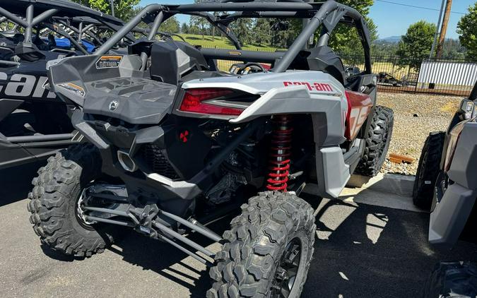 2024 Can-Am® Maverick X3 DS Turbo Fiery Red & Hyper Silver