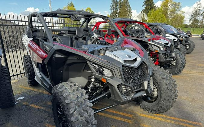 2024 Can-Am® Maverick X3 DS Turbo Fiery Red & Hyper Silver