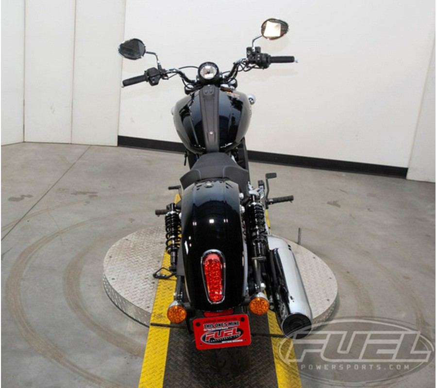 2025 Indian Scout Classic Black Metallic