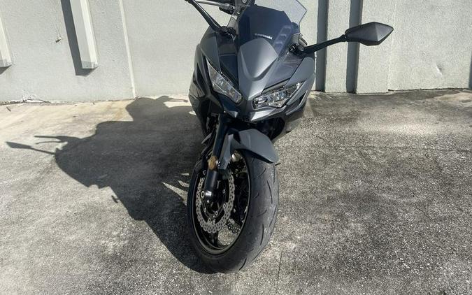 2024 Kawasaki Ninja® 650 Metallic Matte Dark Gray/Metallic Spark Black