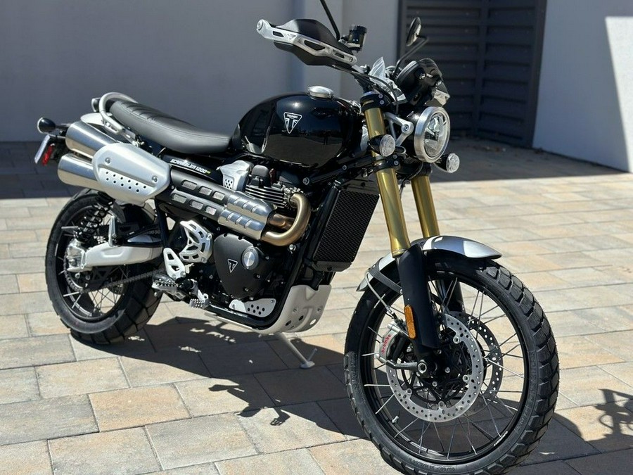 2024 Triumph Scrambler 1200 XE Sapphire Black