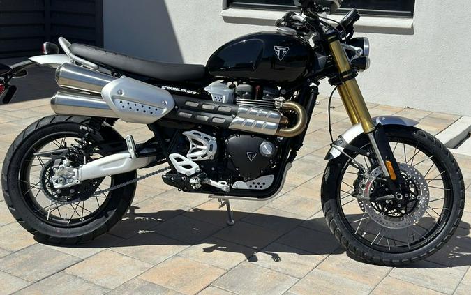 2024 Triumph Scrambler 1200 XE Sapphire Black