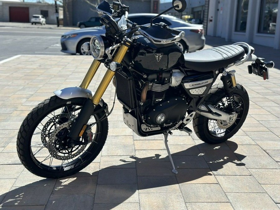 2024 Triumph Scrambler 1200 XE Sapphire Black