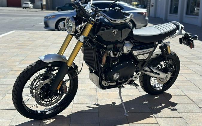 2024 Triumph Scrambler 1200 XE Sapphire Black