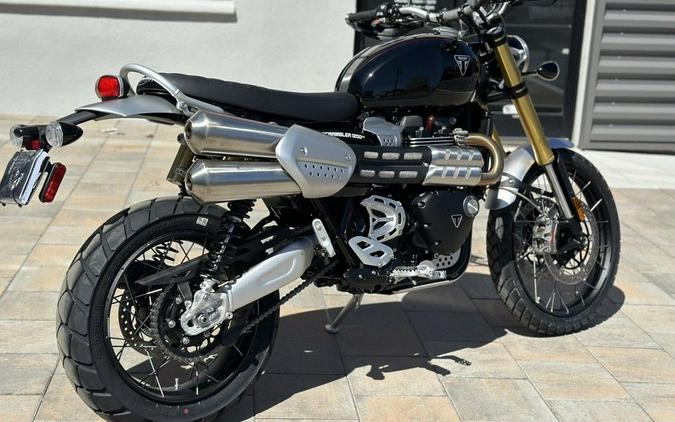 2024 Triumph Scrambler 1200 XE Sapphire Black