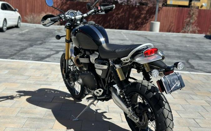 2024 Triumph Scrambler 1200 XE Sapphire Black