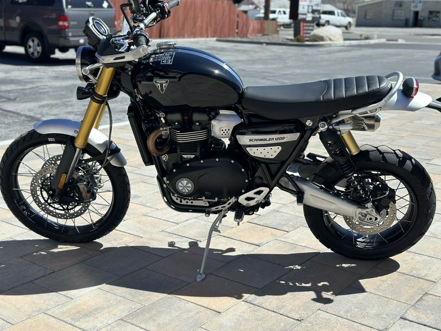 2024 Triumph Scrambler 1200 XE Sapphire Black