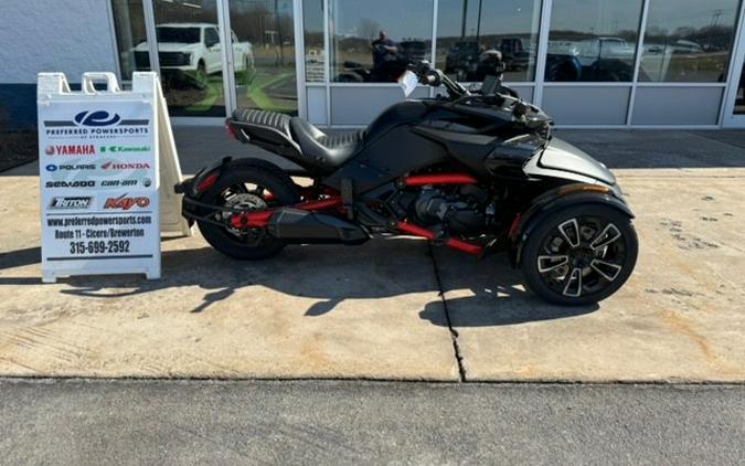 2024 Can-Am Spyder F3 S Monolith Black