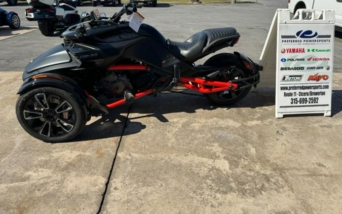 2024 Can-Am Spyder F3 S Monolith Black