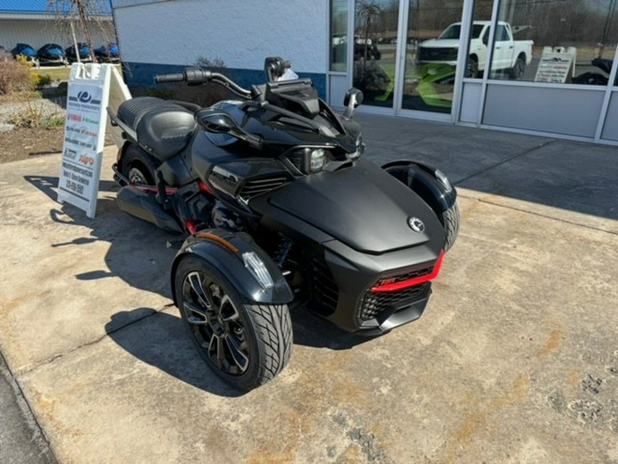 2024 Can-Am Spyder F3 S Monolith Black