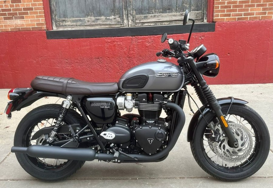 2024 Triumph Bonneville T120 Black Graphite/Matt Graphite