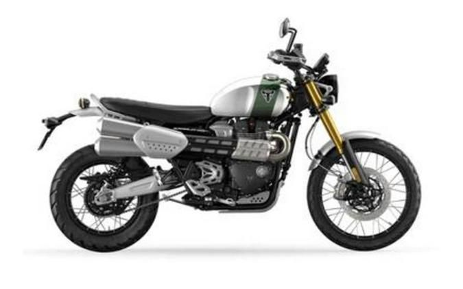 2023 Triumph Scrambler 1200 XE Chrome Edition Brooklands Green