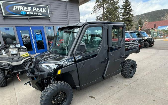 2025 Polaris Industries RANGER CREW XP 1000 NORTHSTAR EDITION PREMIUM BLACK ONYX