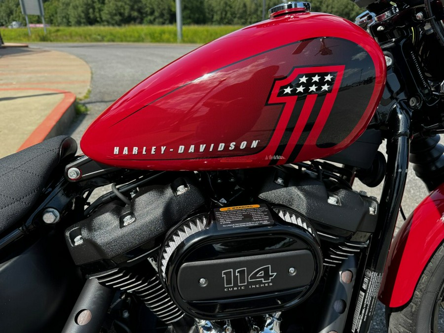 2022 Harley-Davidson Street Bob 114 Redline Red